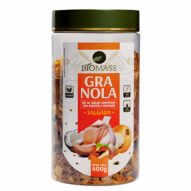 Granola Salgada 400g – Cajuzin