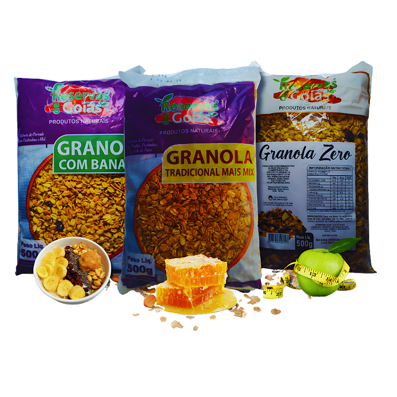 Mais Fibra(Banana + Mix + Zero Açúcar) – Cajuzin