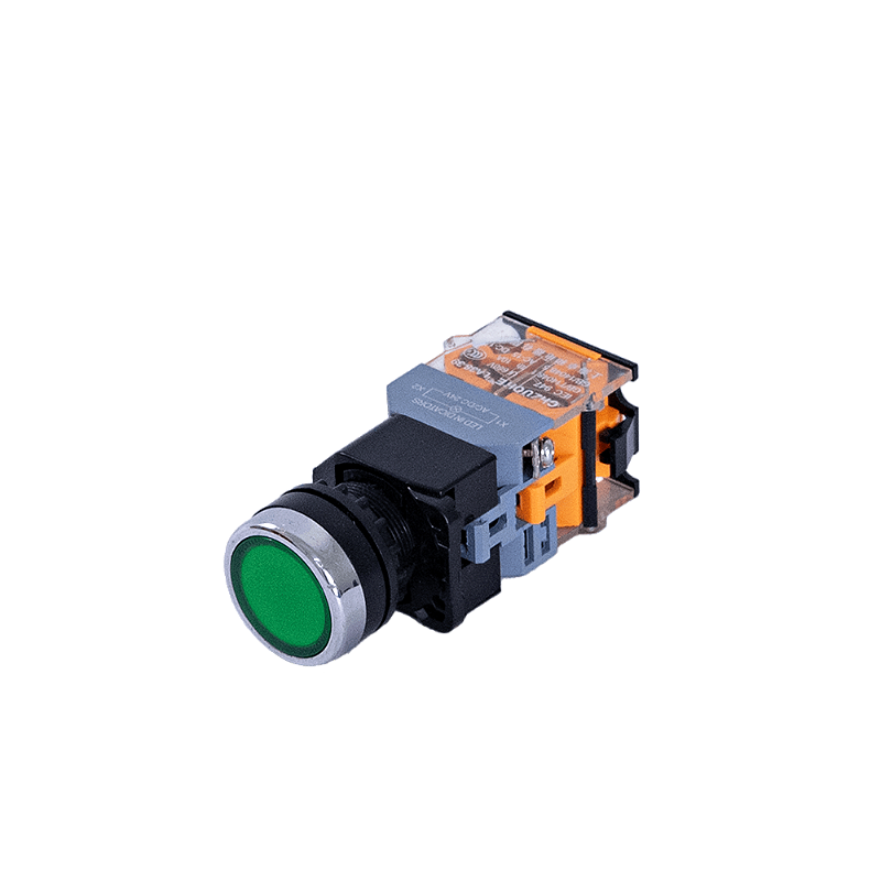 Botão Iluminado Verde 24V 10A AC-15 CDC-13 para Tanque CSDT 6050 (ST ...