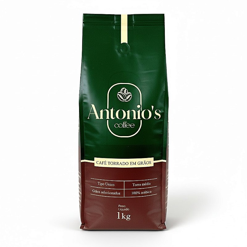 Café Arábica Gourmet 1KG - Torrado em Grãos