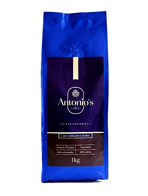 Café Arábica Gourmet 1KG - Torrado e Moído