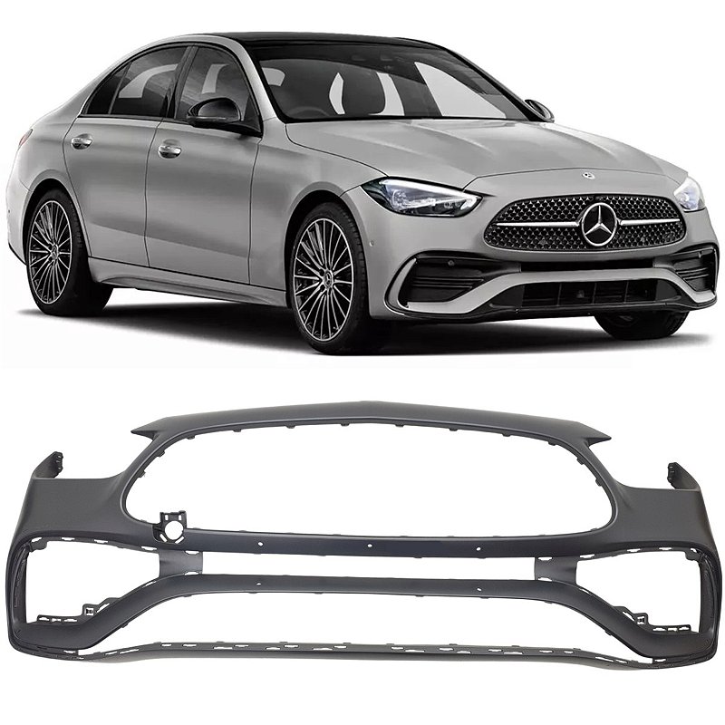 Parachoque Dianteiro Mercedes W206 C200 C300 2022 2023 2025 - Box7