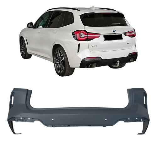 Parachoque Traseiro** BMW X3 M Sport G08 2022 2024 | BOX7 - Box7