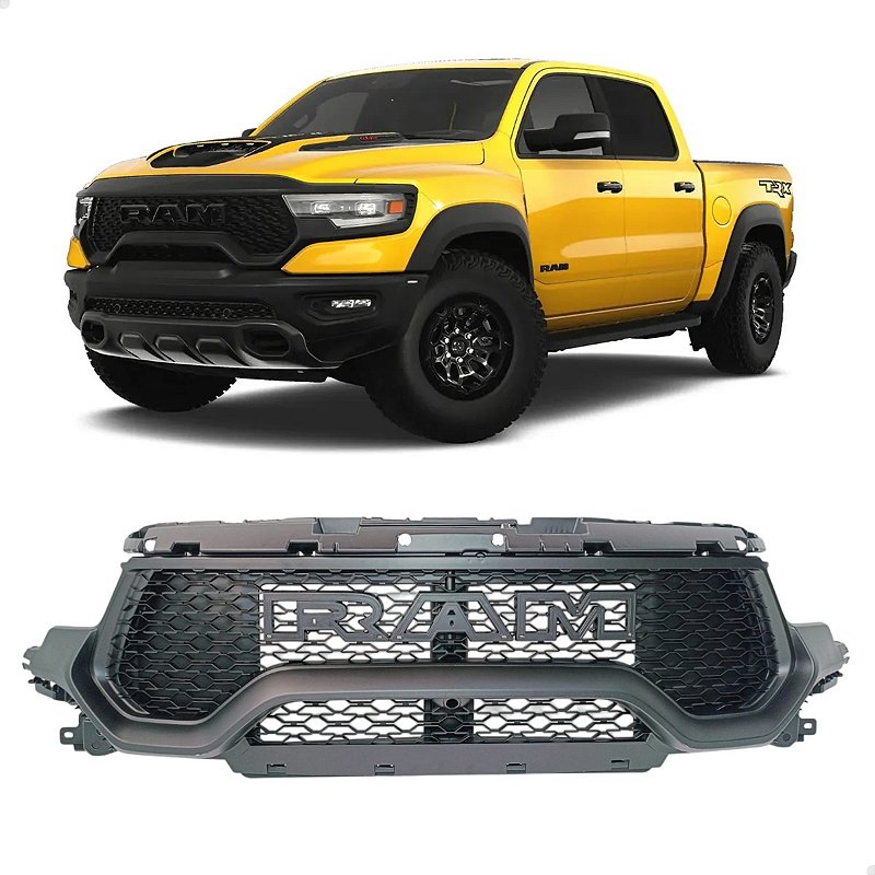 Grade Dianteira Dodge Ram TRX 2022 2023 2024 | BOX7 - Box7 Auto Peças