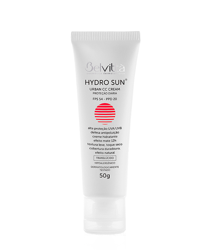 Hydro Sun CC Cream FPS 54 Translúcido