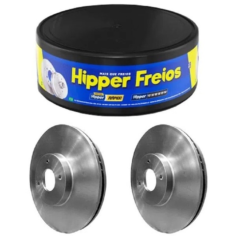 DISCO DE FREIO VENT SEM CUBO DIANT - HF705B - HIPPER FREIOS