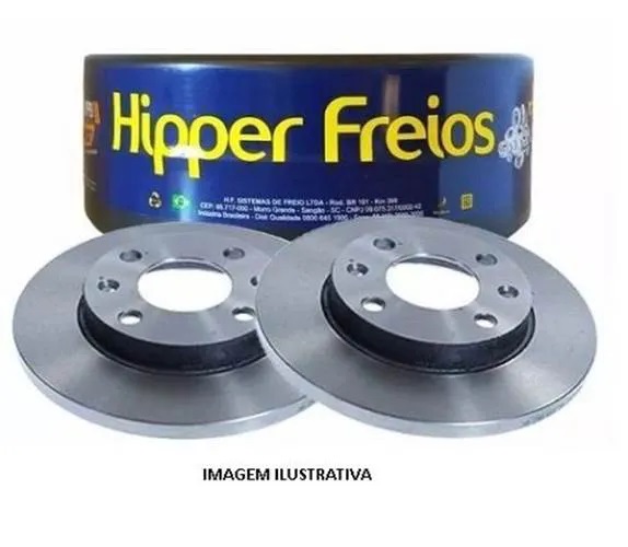 DISCO DE FREIO VENT SEM CUBO DIANT - HF549B - HIPEER FREIOS