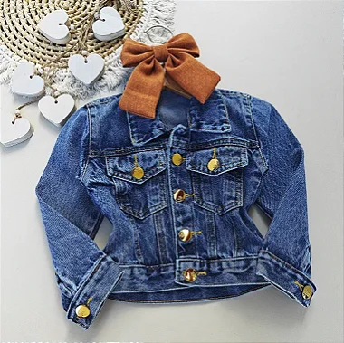 Jaqueta Andreza Jeans para Menina