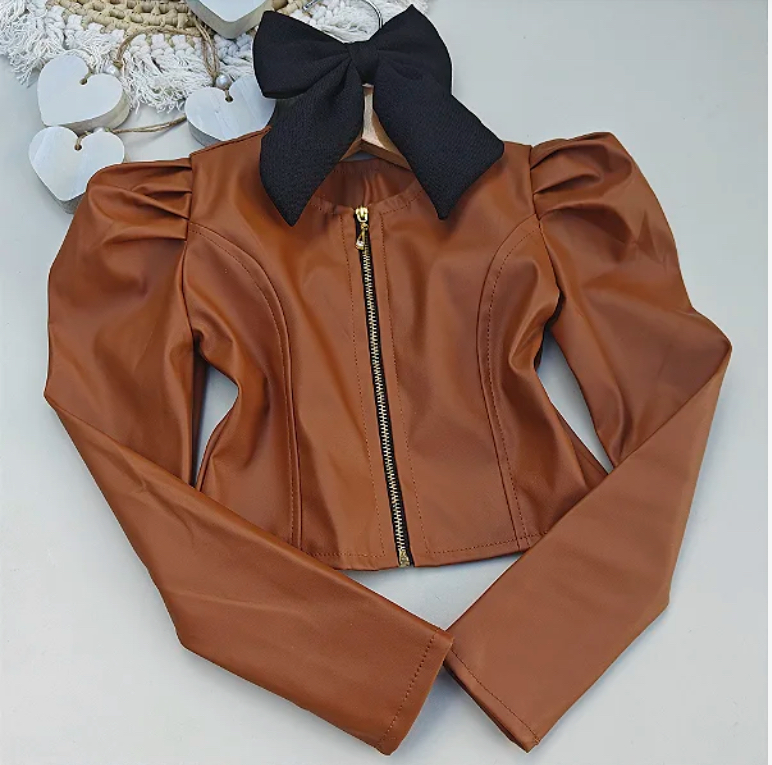 Jaqueta Courino Marrom