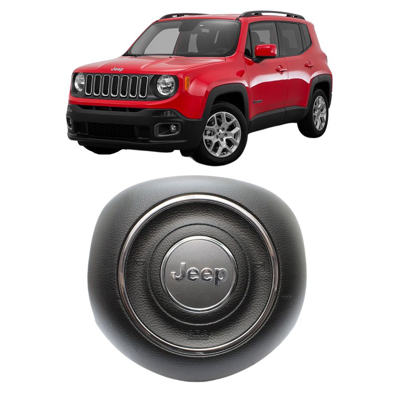 CAPA AIRBAG VOLANTE JEEP RENEGADE 2017 2018 2019 2020 2021 A2C STORE