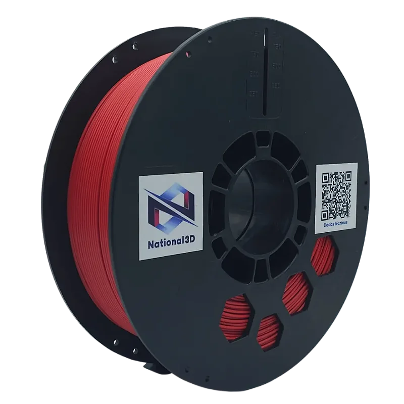 Filamento PLA MAX HIGH SPEED VERMELHO CORAÇÃO 1,75mm 1kg