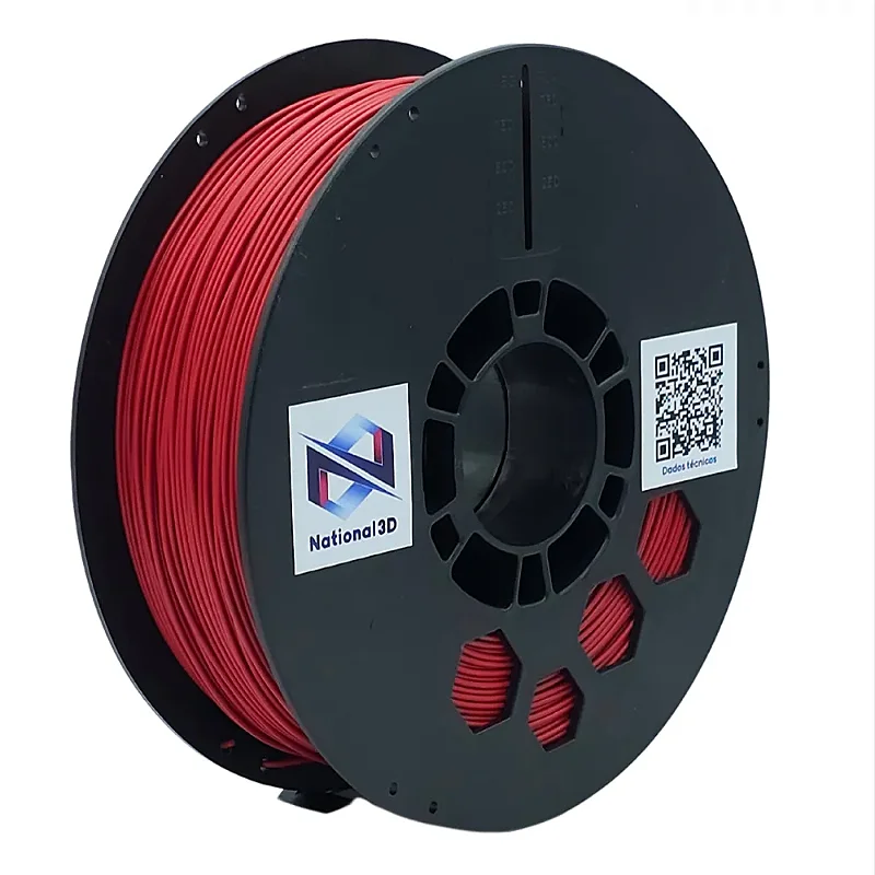 Filamento ABS Premium MG-94 VERMELHO EXTINTOR 1,75mm 1kg