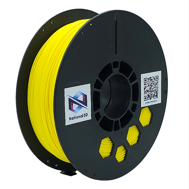 Filamento PETG AMARELO 1,75mm 1kg