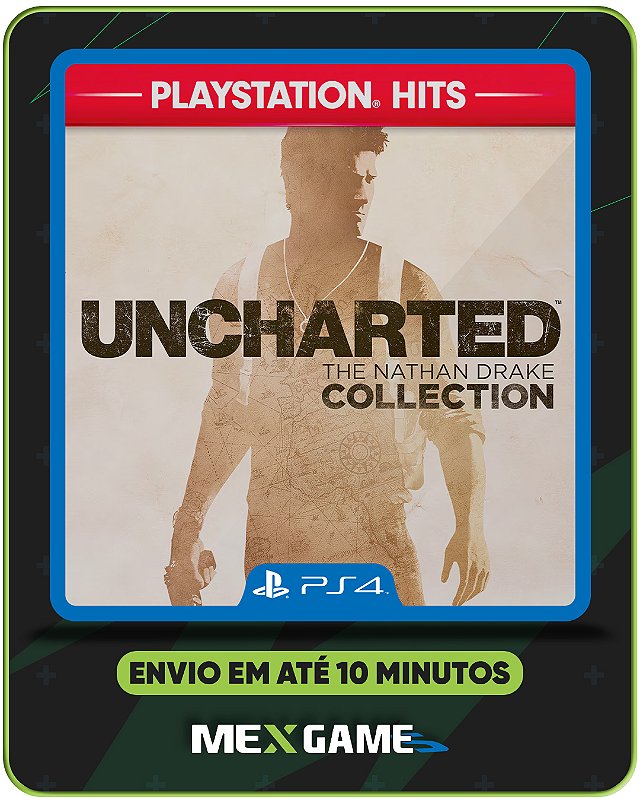 UNCHARTED: THE NATHAN DRAKE COLECTION - PS4 - MÍDIA DIGITAL - Mex