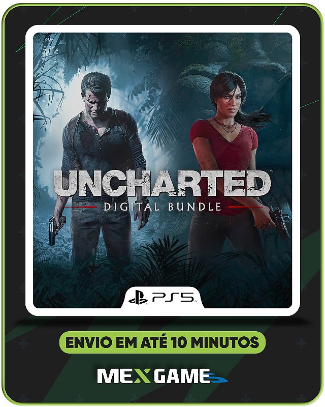 UNCHARTED DIGITAL BUNDLE PS5 MÍDIA DIGITAL