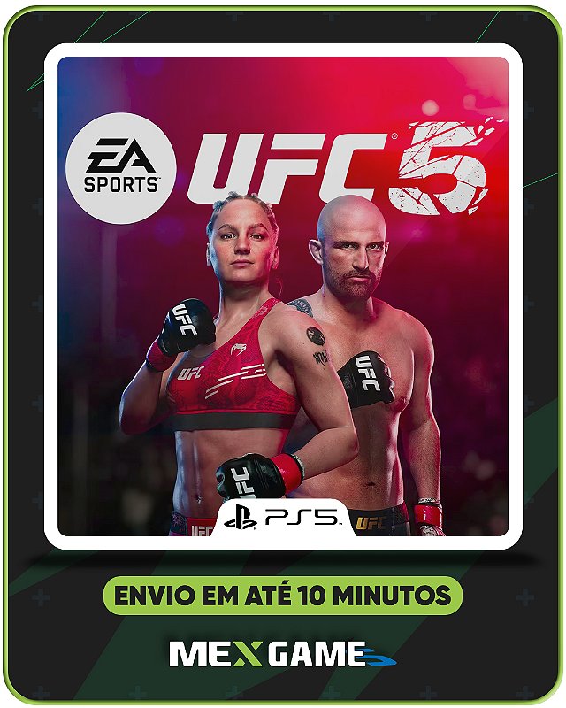 UFC 5 - PS5 - MÍDIA DIGITAL - Mex Games