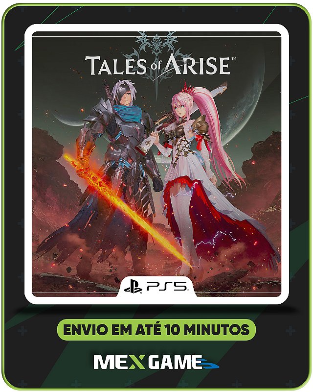 TALES OF ARISE - PS5 - MIDIA DIGITAL - Mex Games