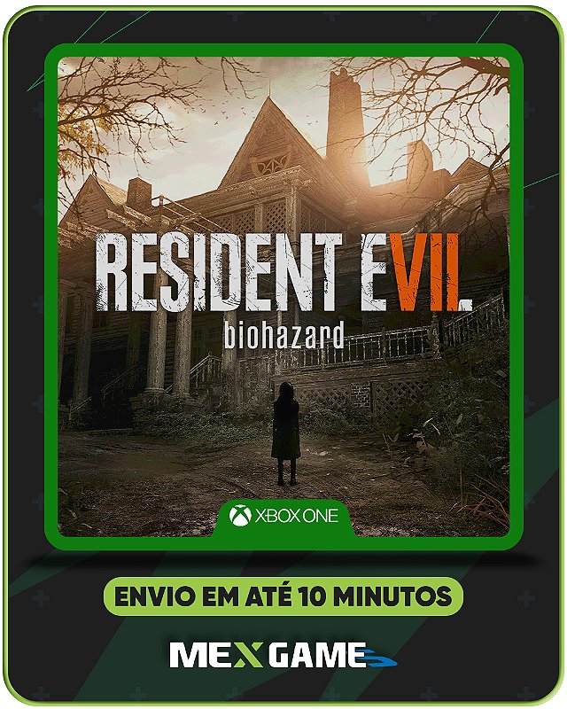 RESIDENT EVIL 7: BIOHAZARD - XBOX ONE - MÍDIA DIGITAL - Mex Games