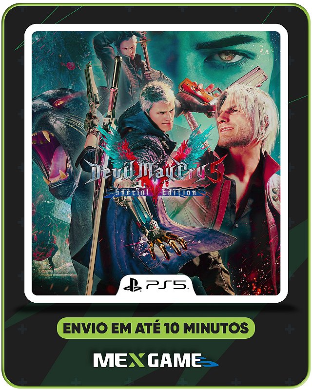 DEVIL MAY CRY 5 SPECIAL EDITION - PS5 - MÍDIA DIGITAL - Mex Games