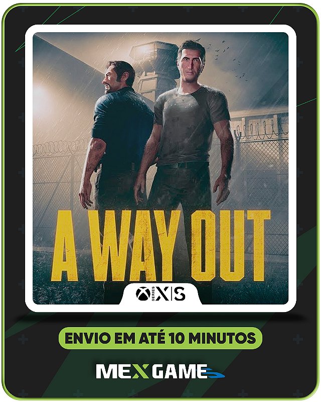 A WAY OUT - XBOX SERIES X|S - MÍDIA DIGITAL - Mex Games