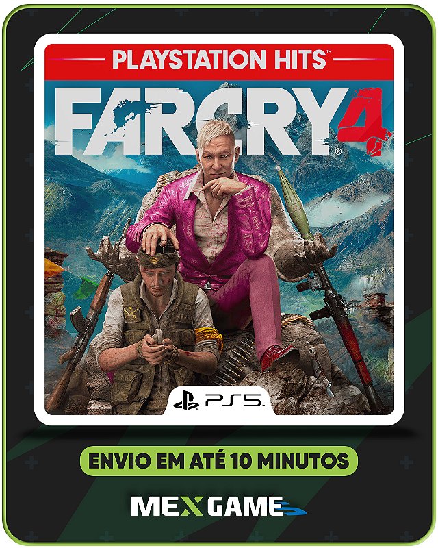 FAR CRY 4 - PS5 - MÍDIA DIGITAL - Mex Games