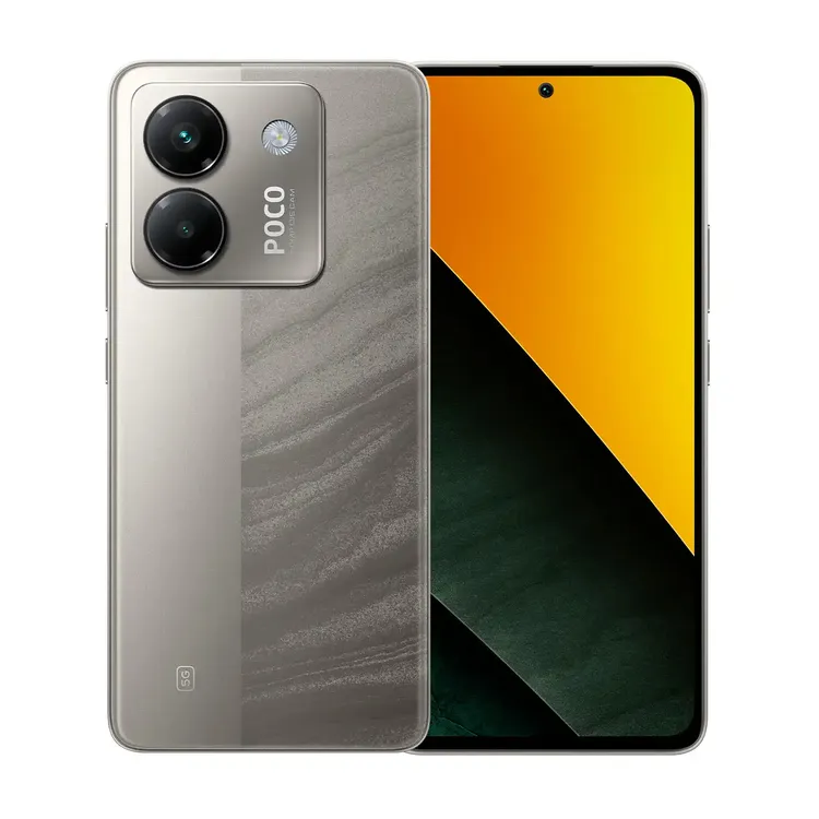 Celular Xiaomi Poco M7 Pro 5G 256GB 8GB Prata - FLASHTECH
