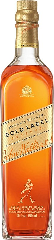 Whisky Johnnie Walker Gold Label 750ml - Whisky e Cia