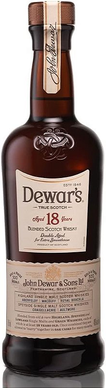 Dewar's Whisky 18 anos 750ml - Whisky e Cia