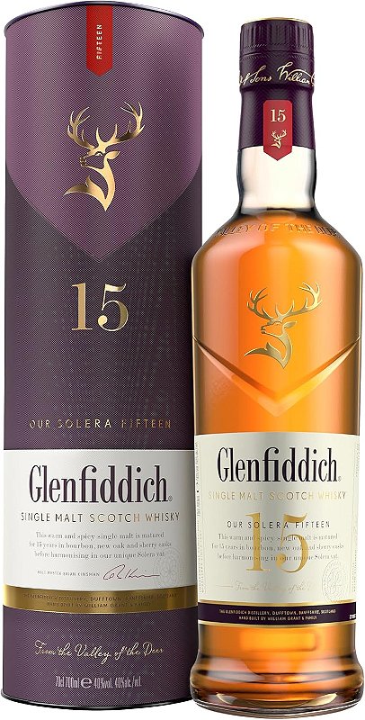 Whisky Glenfiddich 15 anos 750ml - Whisky e Cia