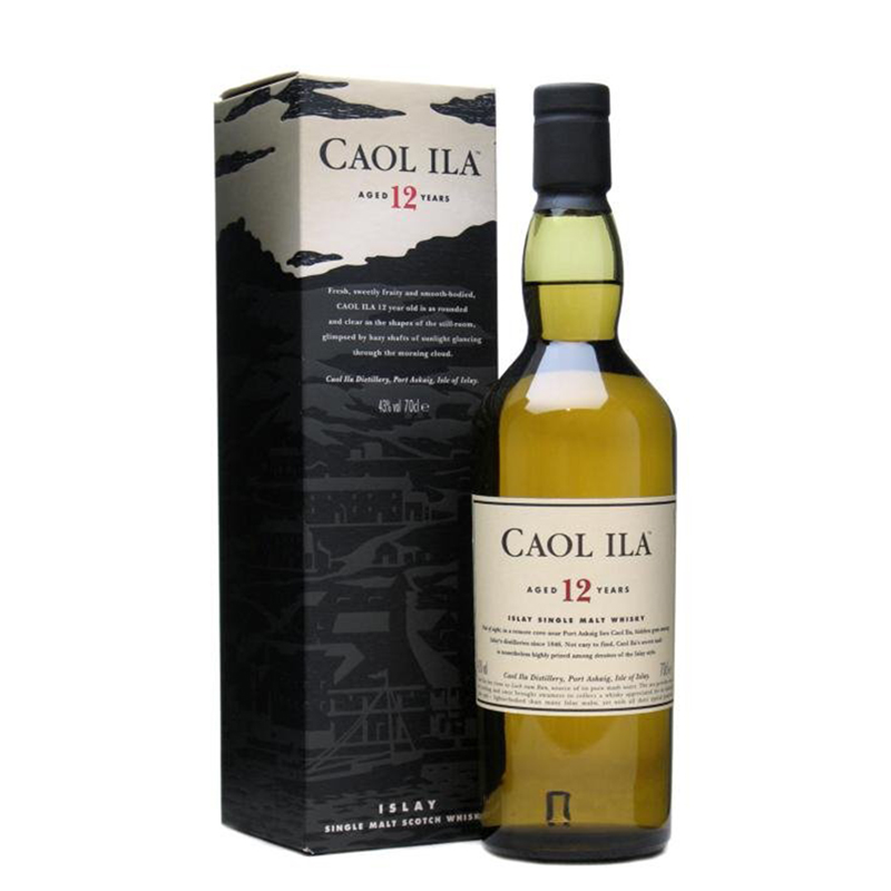 Whisky Caol Ila 12 Anos Islay Single Malt 700ml - Whisky e Cia
