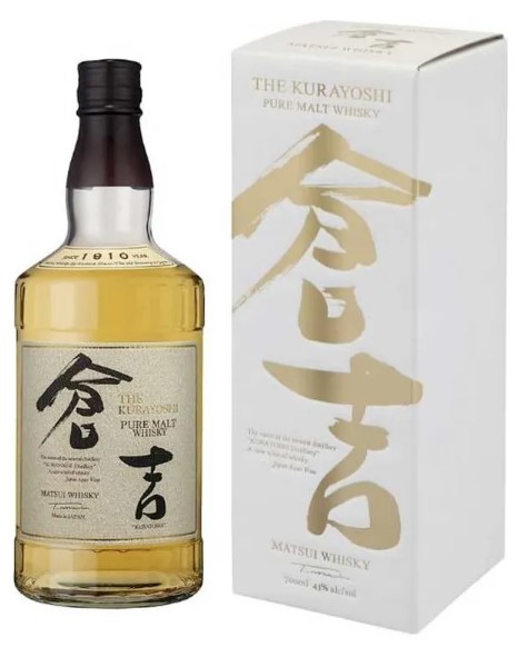 ウイスキー The Kurayoshi Double Cask 700ml 43% Whisky The Matsui Kurayoshi Pure Malt 700ml - Whisky e Cia