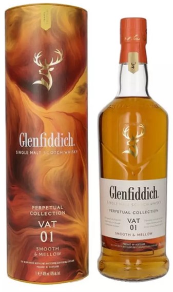 Whisky Glenfiddich Vat.01 Smooth&mellow 1L - Whisky e Cia