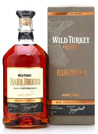 Whisky Wild Turkey Rare Breed Barrel Proof 1L - Whisky e Cia