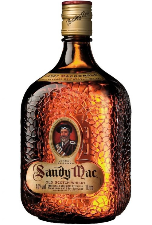 Sandy Mac Scotch Whisky 特級 1000ml 古酒 未開栓 Whisky Sandy Mac Blended Scotch 1L - Whisky e Cia