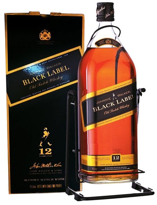 Whisky Johnnie Walker Black Label 3 Litros - Whisky e Cia
