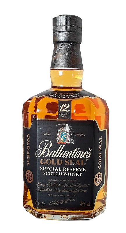 Whisky Ballantine's Gold Seal 12 Anos 1L - Whisky e Cia