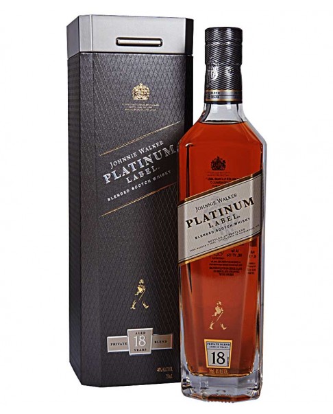Whisky Johnnie Walker Platinum Label 18 Anos - Whisky e Cia