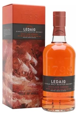 Whisky Ledaig Rioja Cask Finish 700ml Single Malt - Whisky e Cia