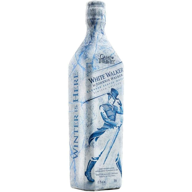 JohnnieWalker 白紋章 70's 1.2.3 ISO Whisky Johnnie Walker Game of Thrones White Walker 750 ml - Whisky