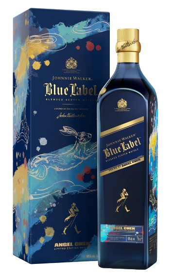 Whisky Johnnie Walker Blu Label Angel Chen Limites Edition