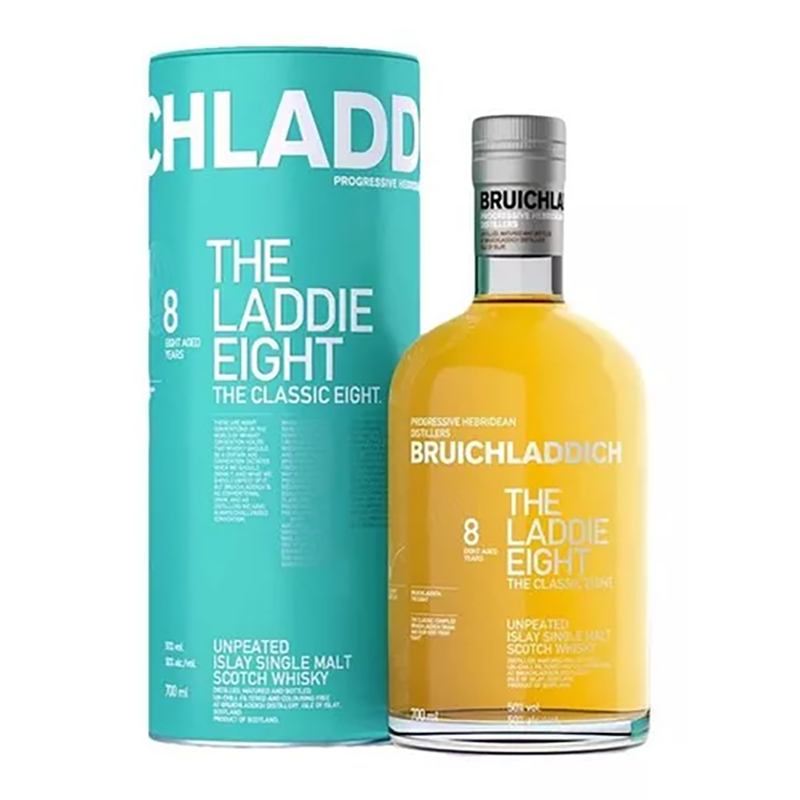 Bruichladdich The Laddie 8年 ウイスキー Whisky Bruichladdich Laddie Eight 8 700ml Single Malt - Whisky e Cia
