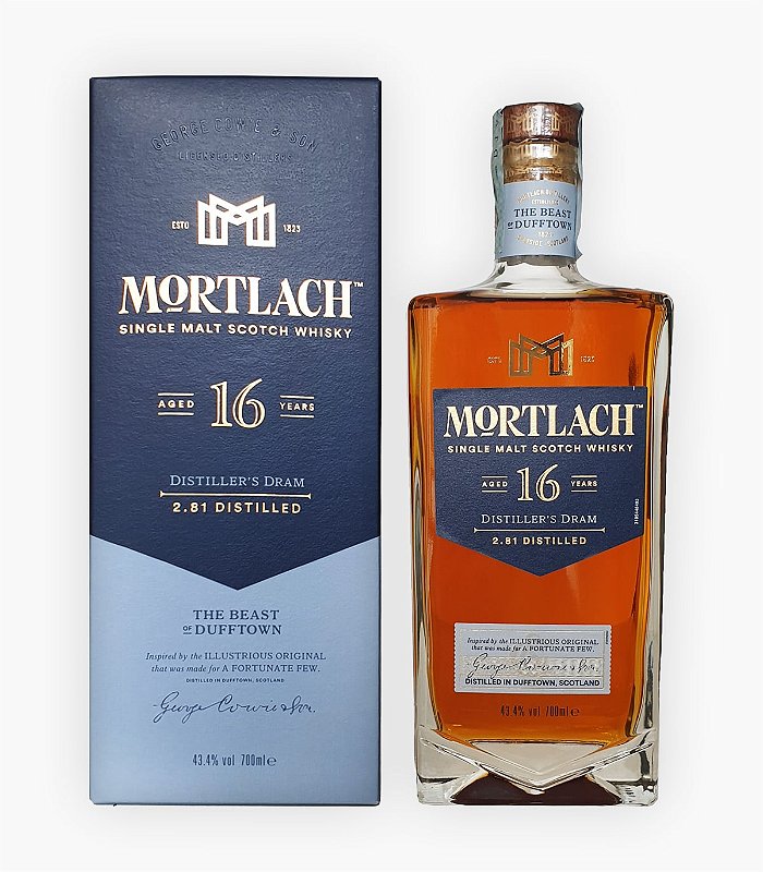 ニャロメ　Mortlach 16年 シングルモルトウイスキー 750ml Whisky Mortlach 16 Anos Single Malt 750ml - Whisky e Cia