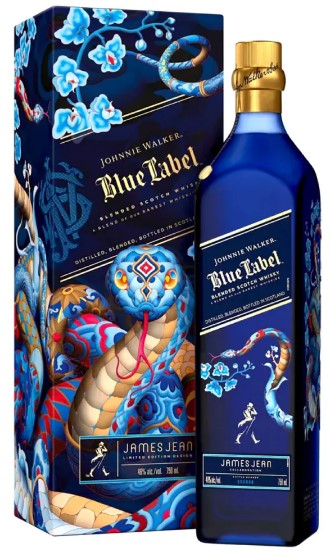 ニッカフロムザバレル /JOHNNIE WALKER Blue Label Johnnie Walker Blue Label James Jean 750ml - Whisky e Cia