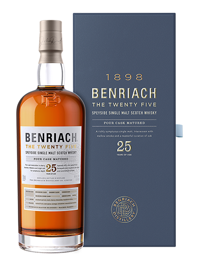 ベンリアック 25年　BENRIACH 25年 トリプルディスティルド Whisky Benriach The Twenty Five 25 Anos 700ml - Whisky e Cia