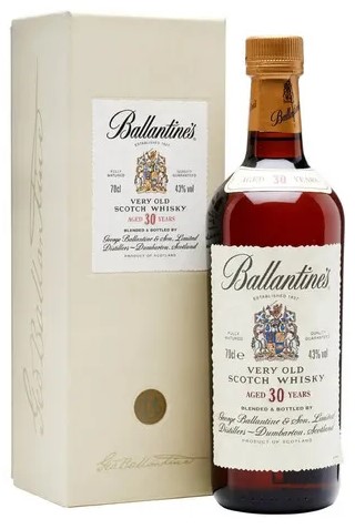 ウイスキー Ballantine's 30 Years Old Scotch Whisky Whisky Ballantine's Very Old 30 Anos 700ml - Whisky e Cia