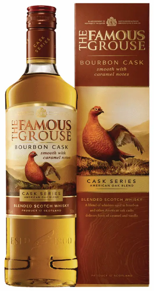 Whisky The Famous Grouse Bourbon Cask 1L - Whisky e Cia