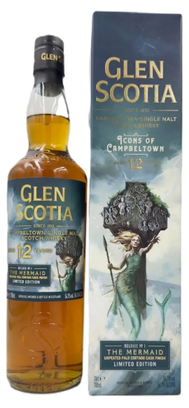 Whisky Glen Scotia 12 The Mermaid 700ml - Whisky e Cia