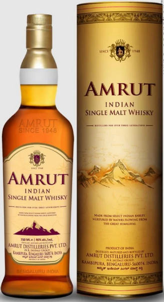 Whisky Amrut Indian Single Malt 700ml - Whisky e Cia