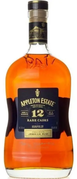 Rum Jamaicano Appleton Estate 12 Anos Rare Casks 1L - Whisky e Cia
