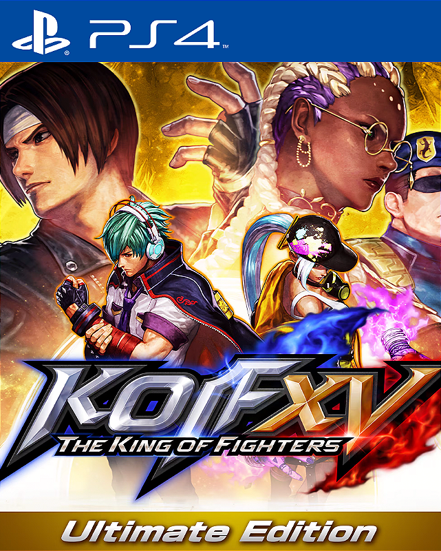 THE KING OF FIGHTERS XV Ultimate Edition PS4 Mídia Digital - NGCP